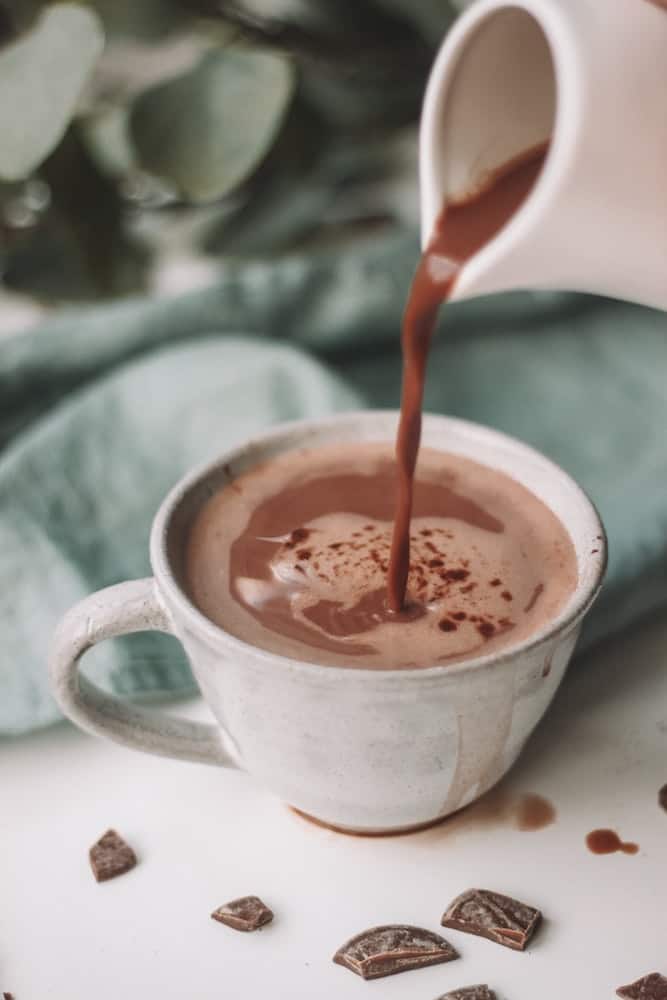 Cup of hot chocolate