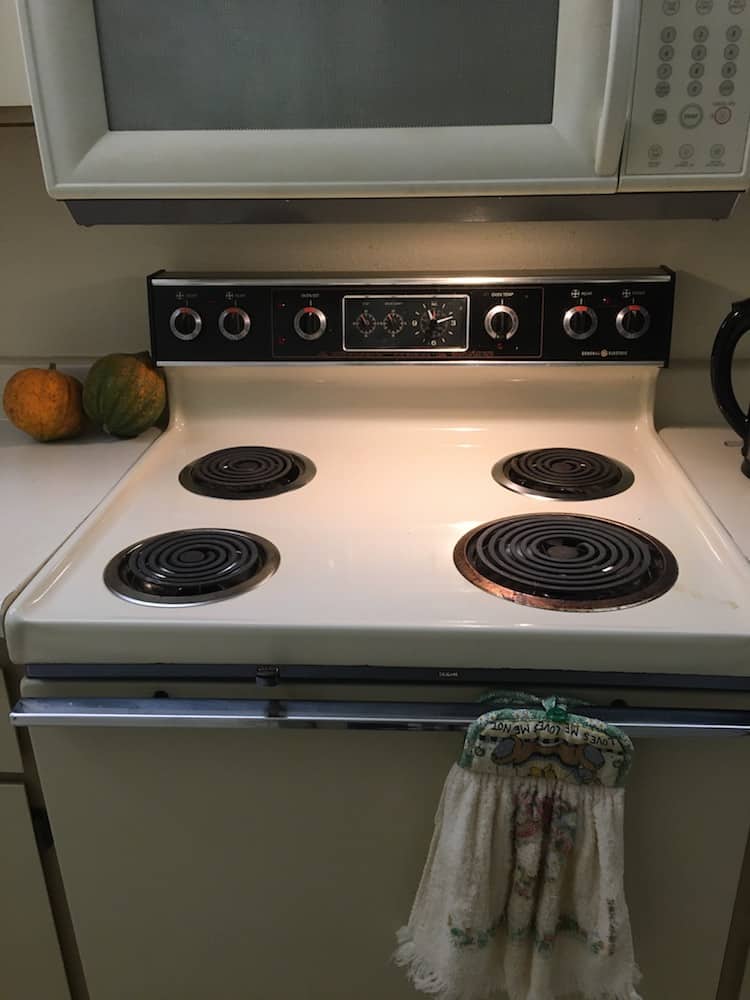 My old kitchen stove